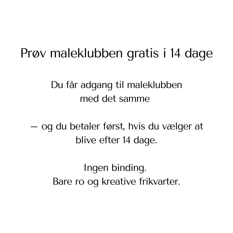 tilmeld 14 dage 